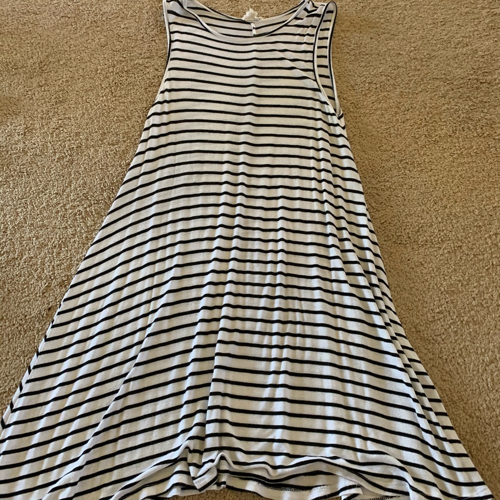 Striped LA hearts dress